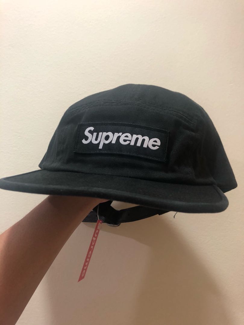 Supreme FW18 Washed chino twill camp