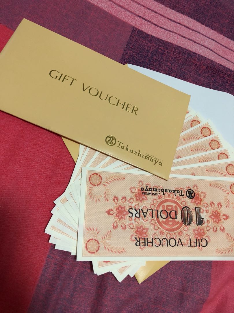 Takashimaya Vouchers Tickets Vouchers Vouchers On Carousell