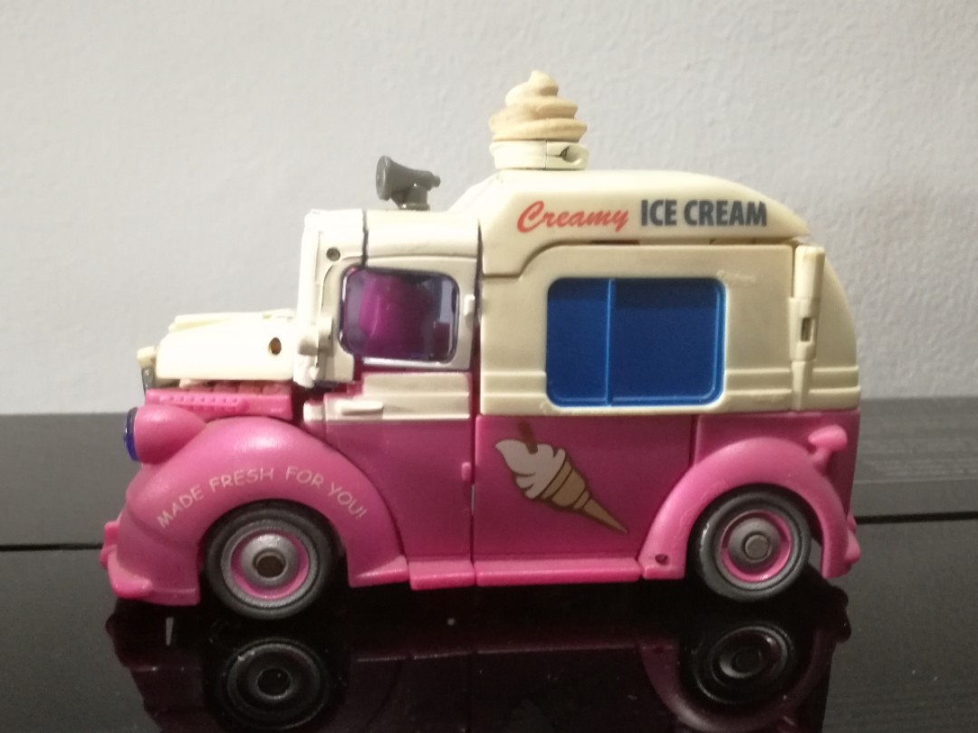 transformers ice cream truck toy