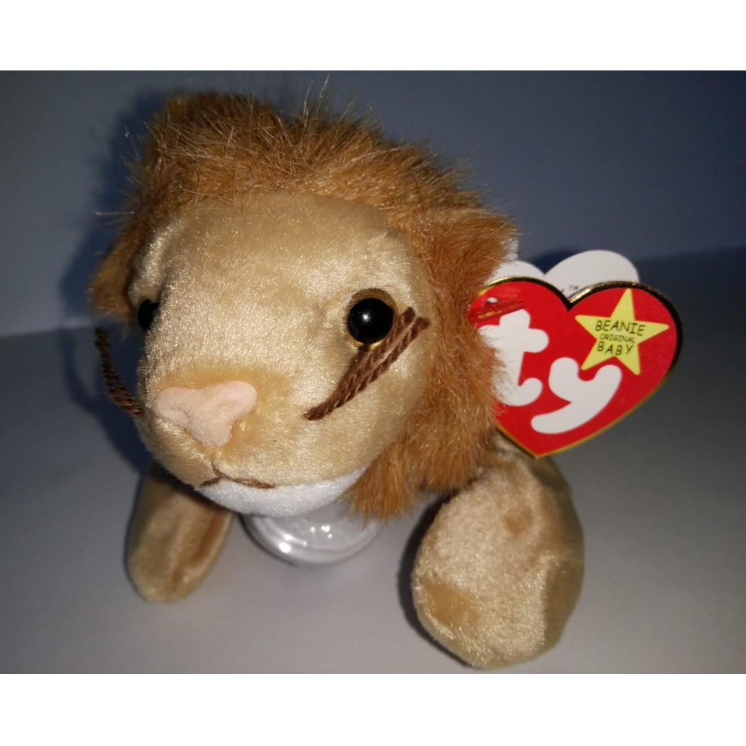 ty beanie babies roary