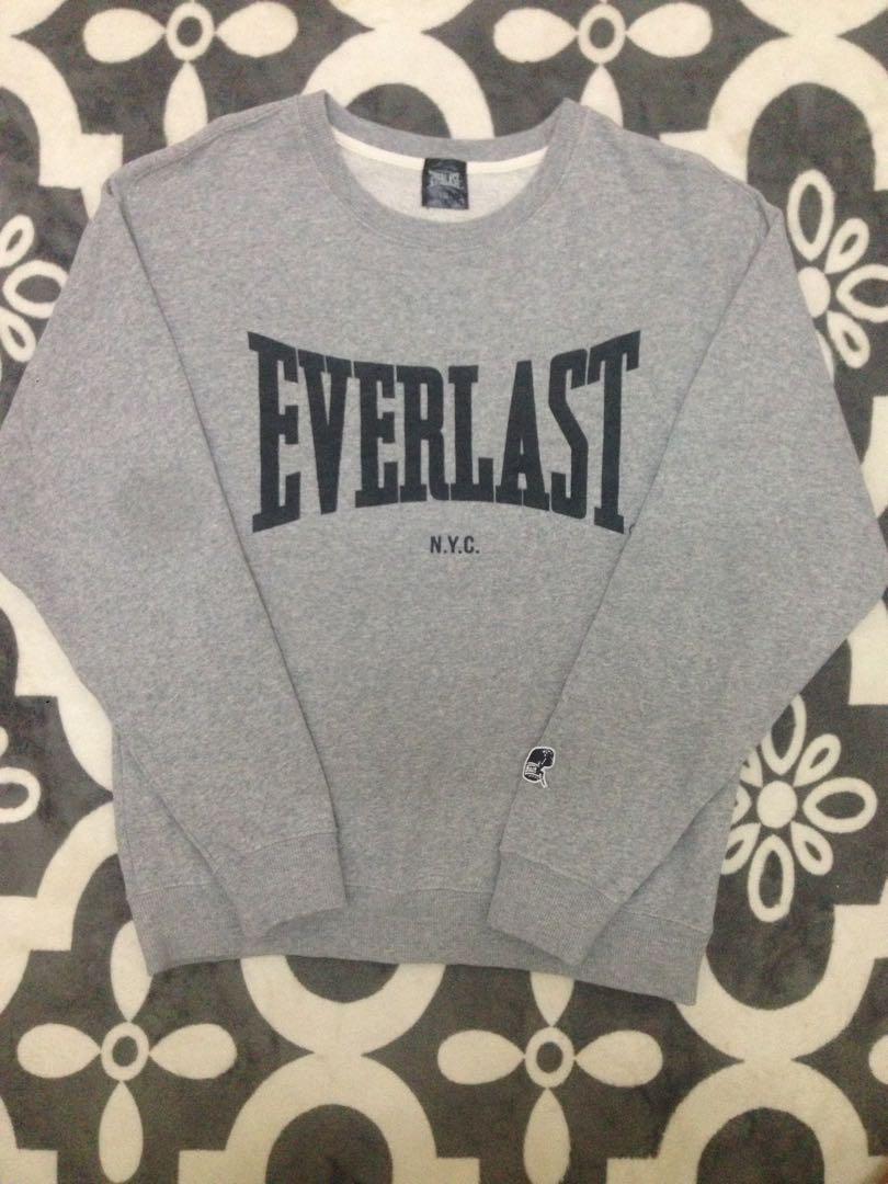 VINTAGE EVERLAST SWEATSHIRT Men s Fashion Tops Sets Hoodies