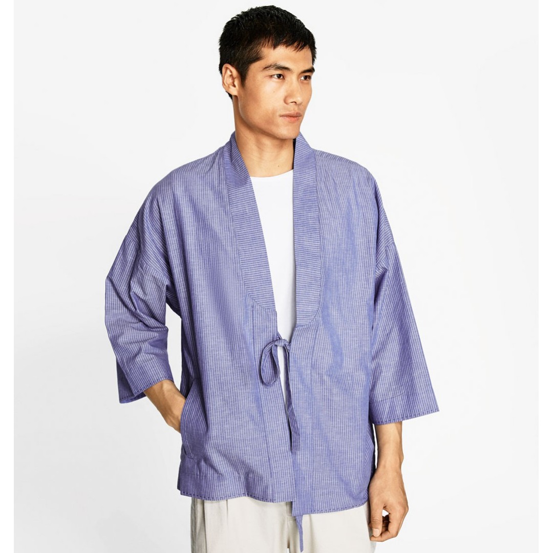 Zara man kimono top