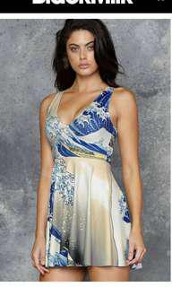 Great Wave Marilyn Dress