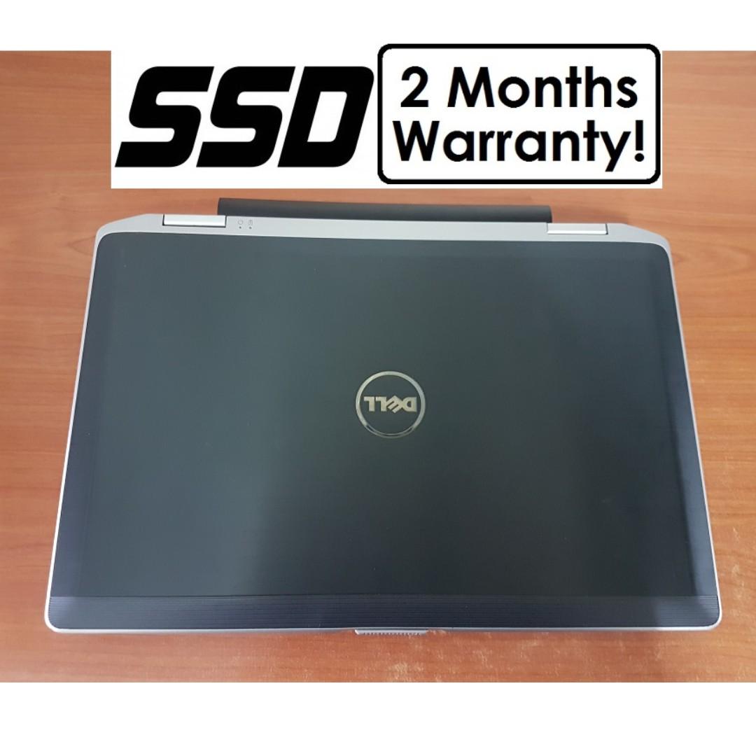 Speedy Ssd Core I7 Gen2 Laptop Dell E6420 256gb Ssd 8gb Ram Superb Speed Electronics Computers Laptops On Carousell