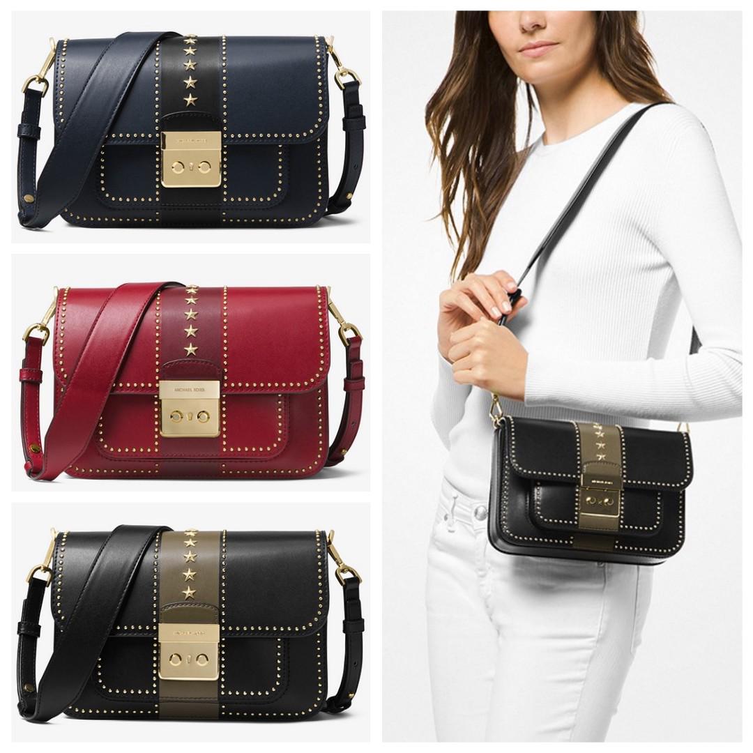 Michael kors sloan editor studded best sale