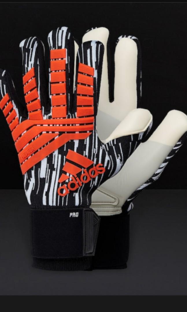 Adidas Goalkeeper GK Manuel Neuer Gloves Predator Pro Size 9 Sports Equipment Sports Games Water Sports on Carousell