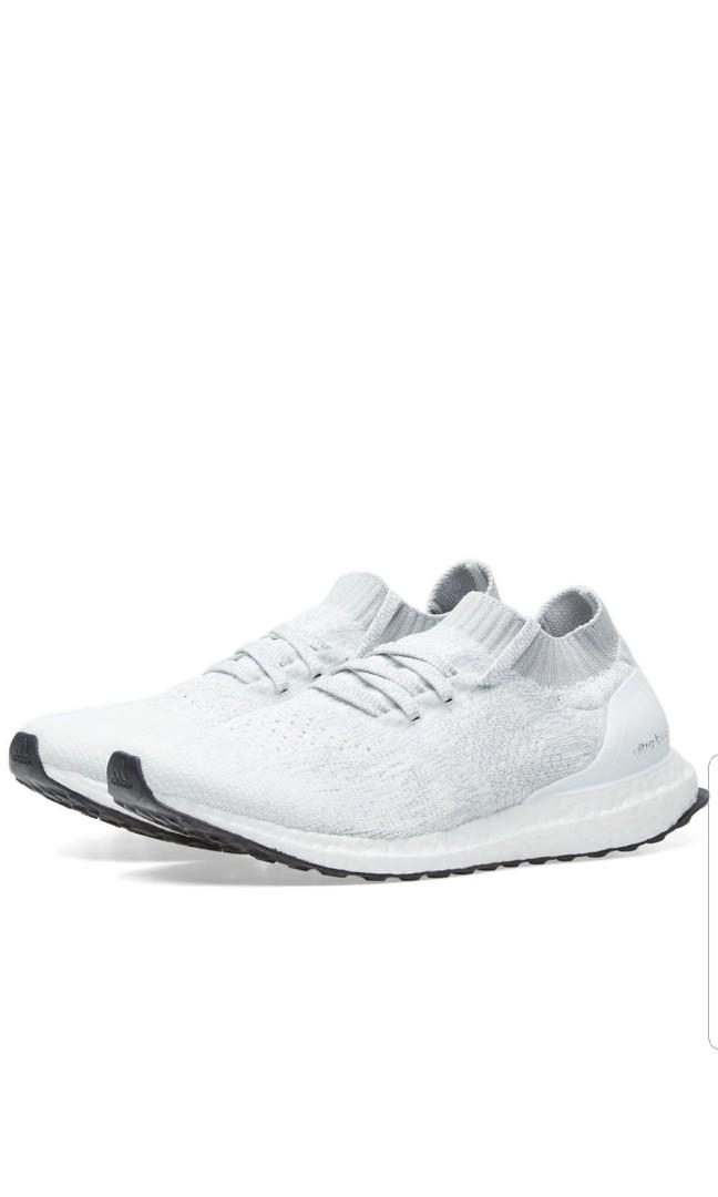 ultra boost uncaged white grey