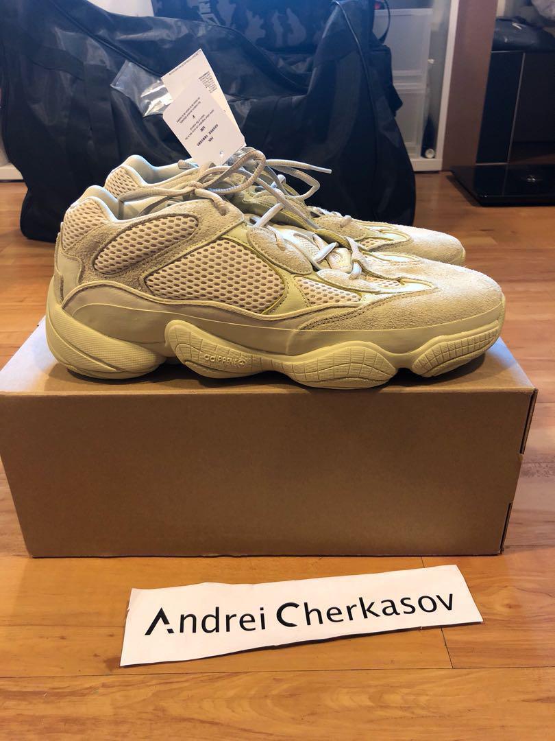 Adidas Yeezy 500 Supermoon yellow US12 Men s Fashion Footwear