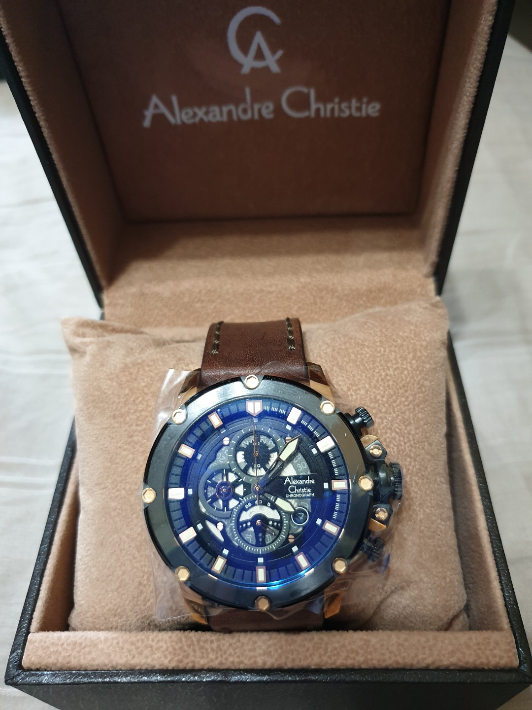 Alexandre christie chronograph caliber ym92 price outlet