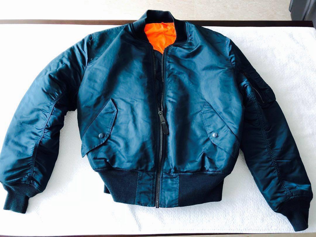 navy alpha industries bomber