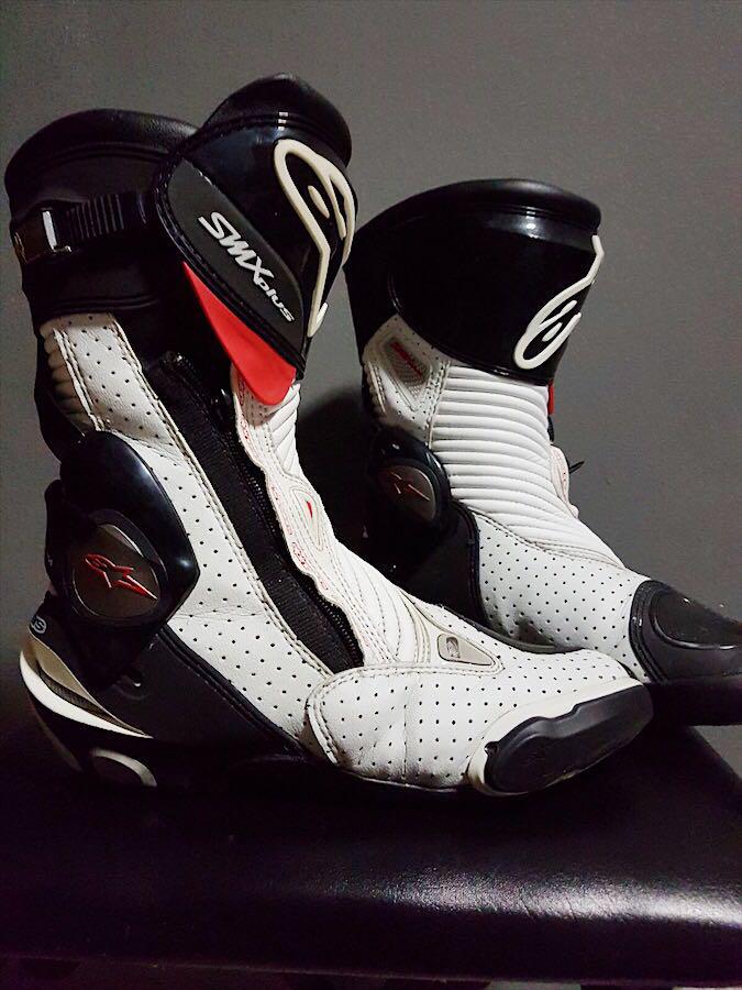 Alpinestars SMX Plus Vented Boots, Motorcycles, Motorcycle Apparel 