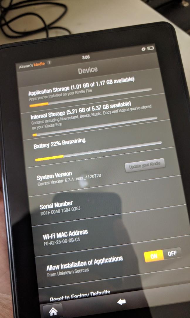 Amazon Kindle Fire 1st Gen, Mobile Phones & Gadgets, Tablets, iPad on