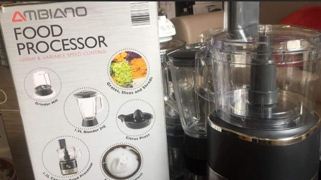 Ambiano Food Processor, TV &amp; Home Appliances, Kitchen Appliances ...