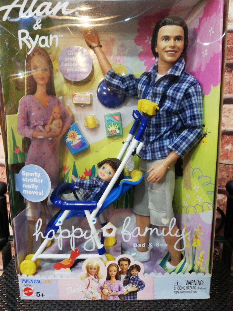 Barbie Alan & Ryan Happy Family, Toys & Games, Other Toys on ...