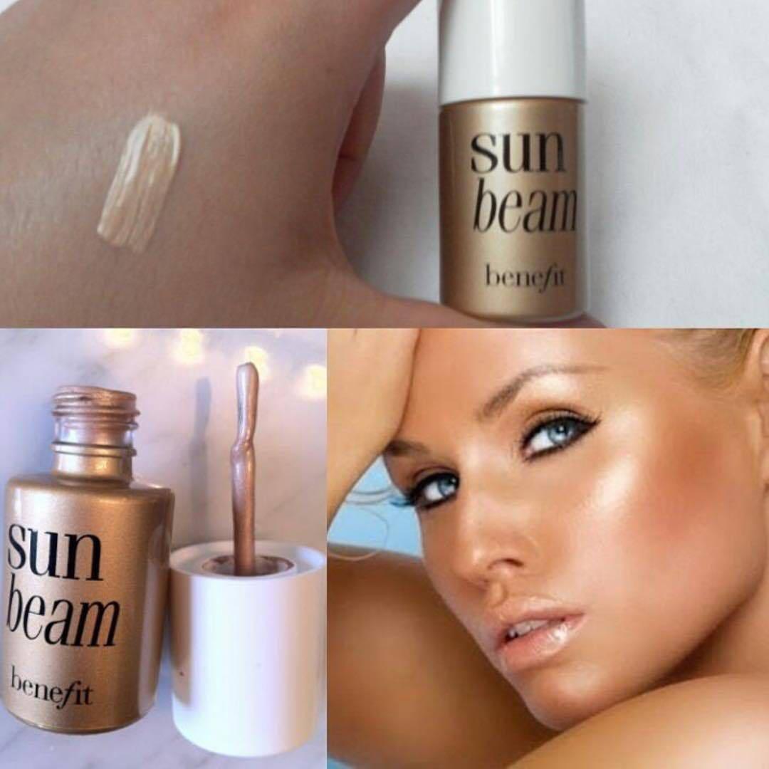 Benefit Sun Beam Golden Bronze Liquid Highlighter Mini Kesehatan