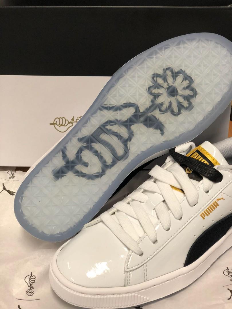 Puma x bts basket patent sneakers australia top