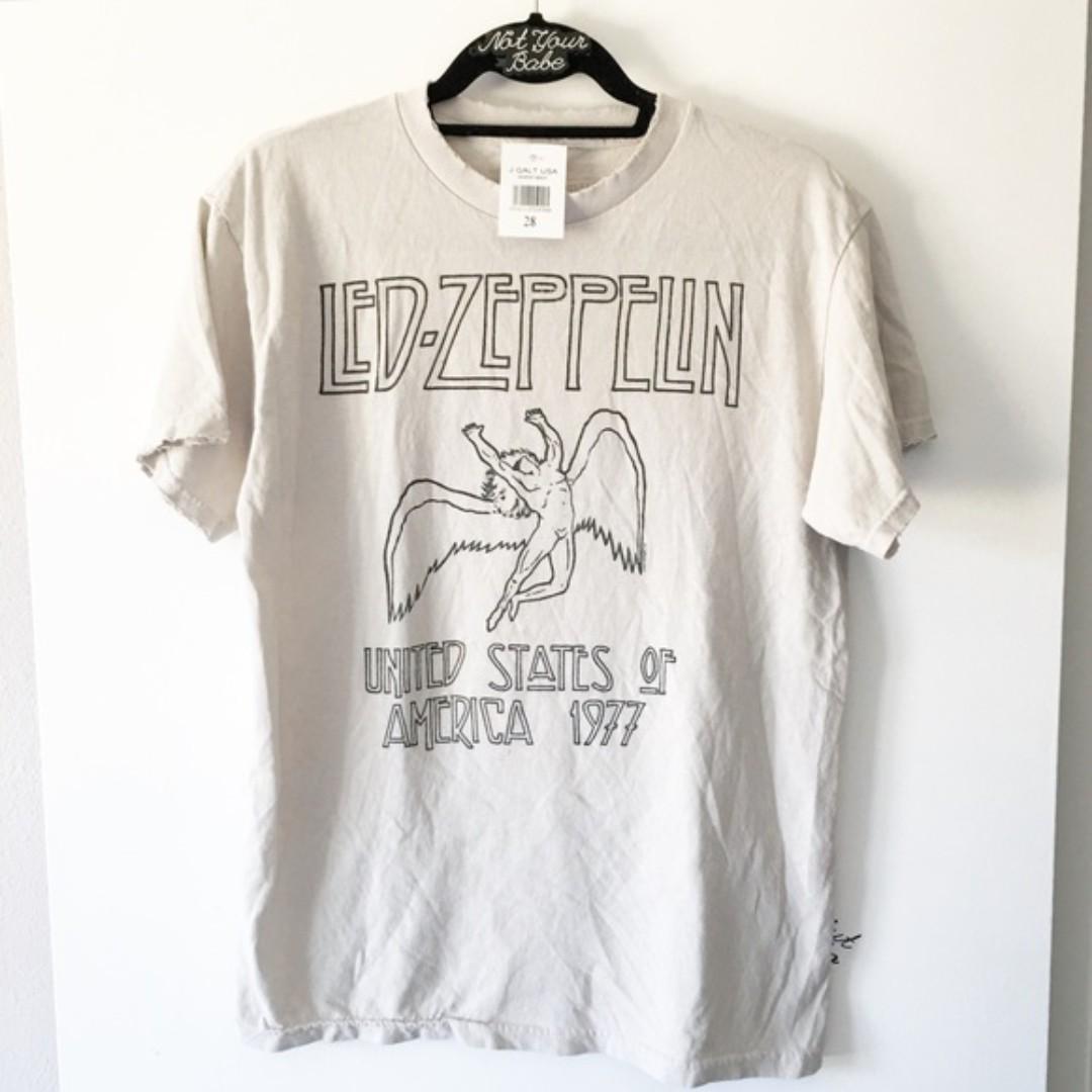 led zeppelin t shirt brandy melville