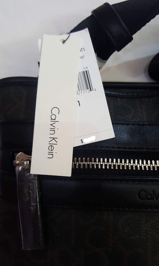 CALVIN KLEIN SLING BAG FOR MEN P5,800 Fresh from . Authentic/Original👌  Money back if fake Shipping Nationwide✈, Men's Fashion, Bags, Briefcases on  Carousell