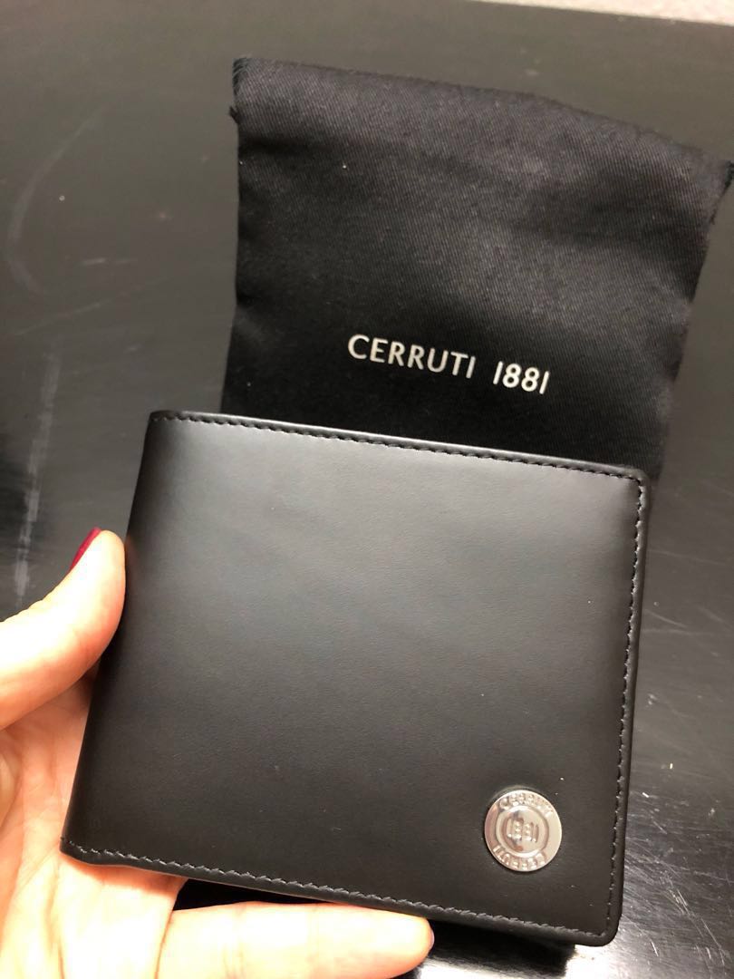 Buy CERRUTI 1881 black leather card wallet ZOOM in China – Luxury Corporate  Gifts