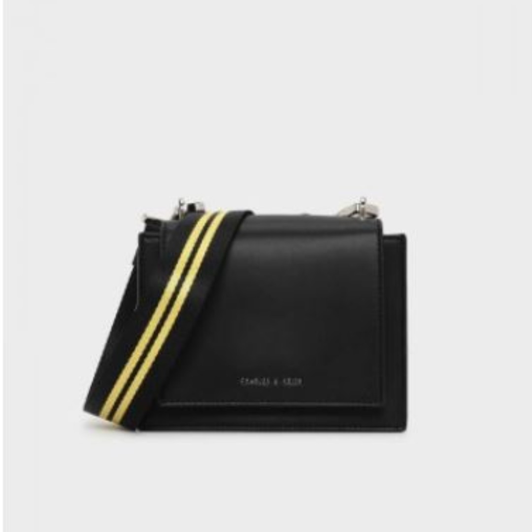 nylon strap crossbody bag charles and keith