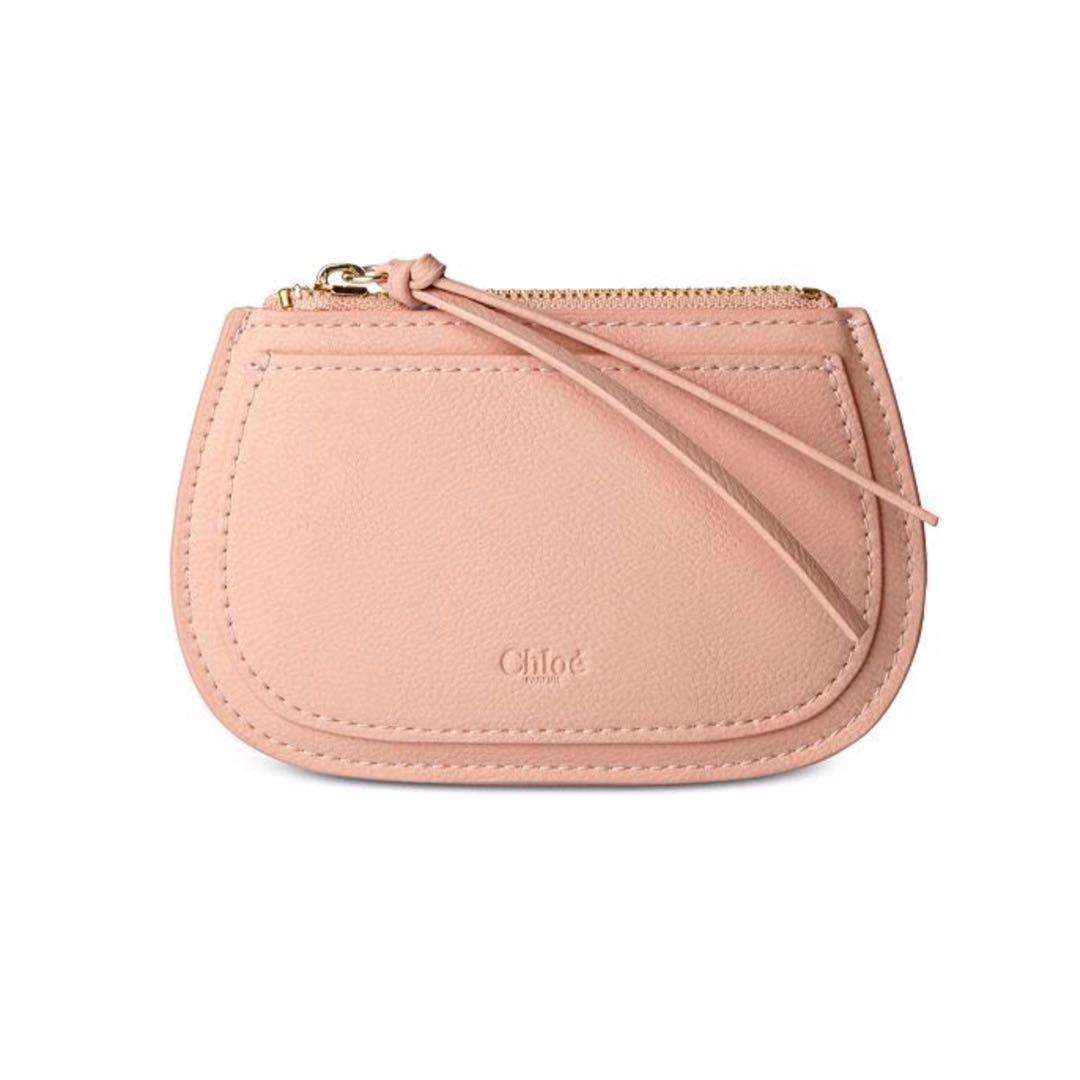 Chloe CHLOE Women's Pink Solid Single Strap Crossbody Handbag Purse