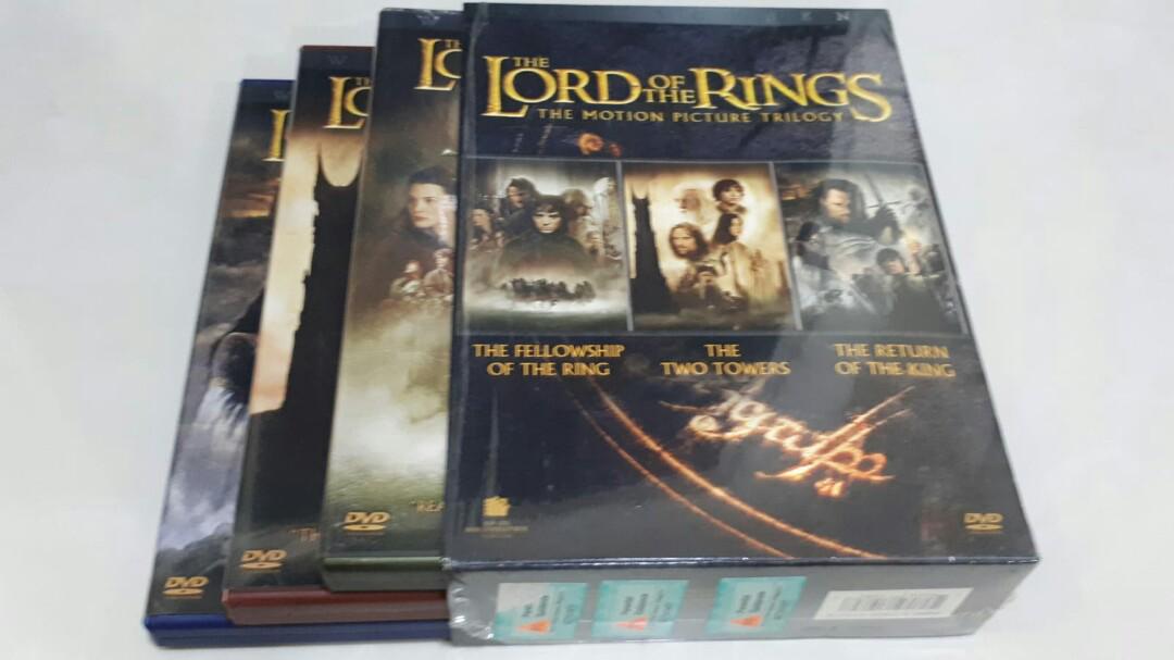 Collectibles Must Clear Lord Of The Ring Dvd Set In Original Box Music Media Cds Dvds Other Media On Carousell