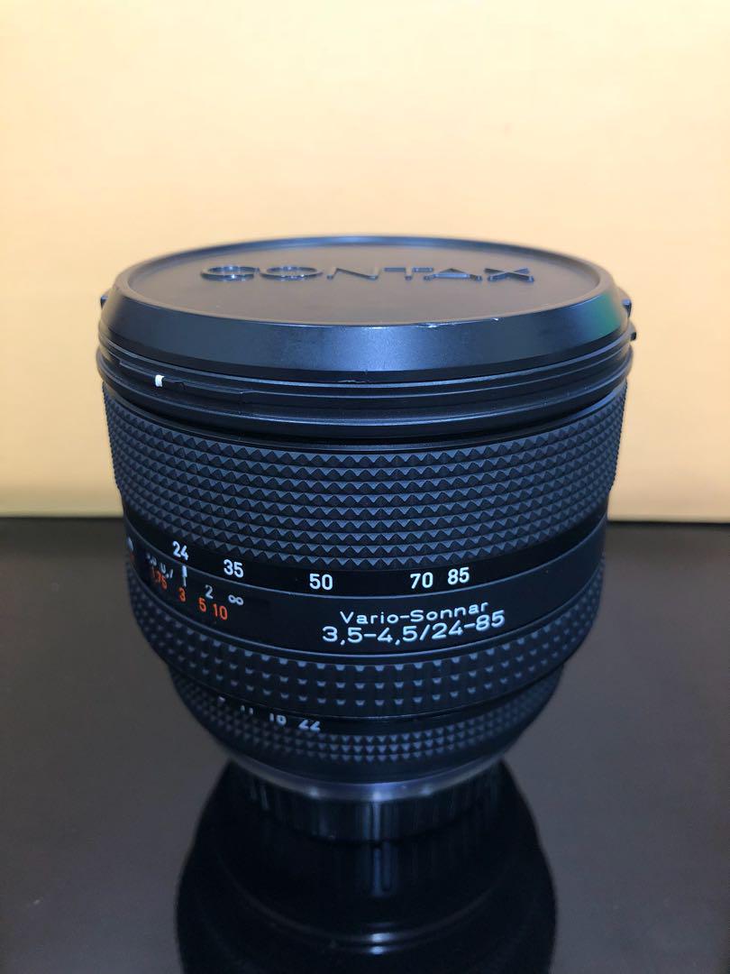 contax n carl zeiss vario sonnar 24 85mm f3 5 4 5 converted to canon ef mount with auto focus