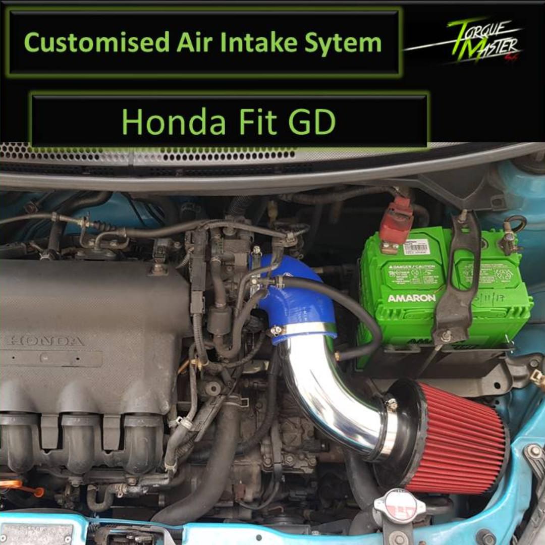 Customize Air Intake For Honda Fit / Jazz . GE/GD/GK . Air intake with