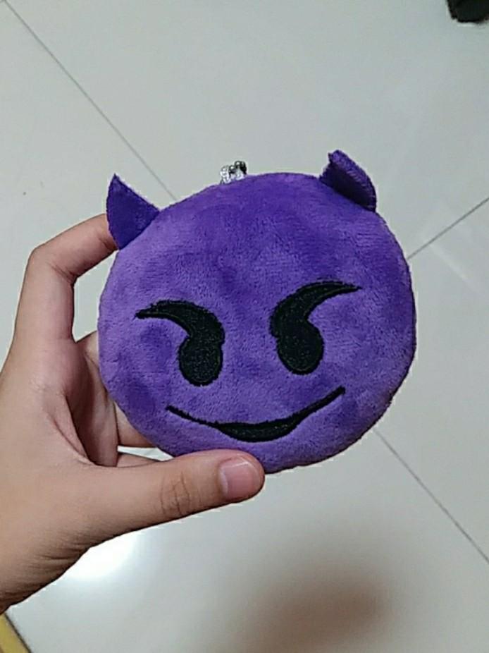 devil emoji plush