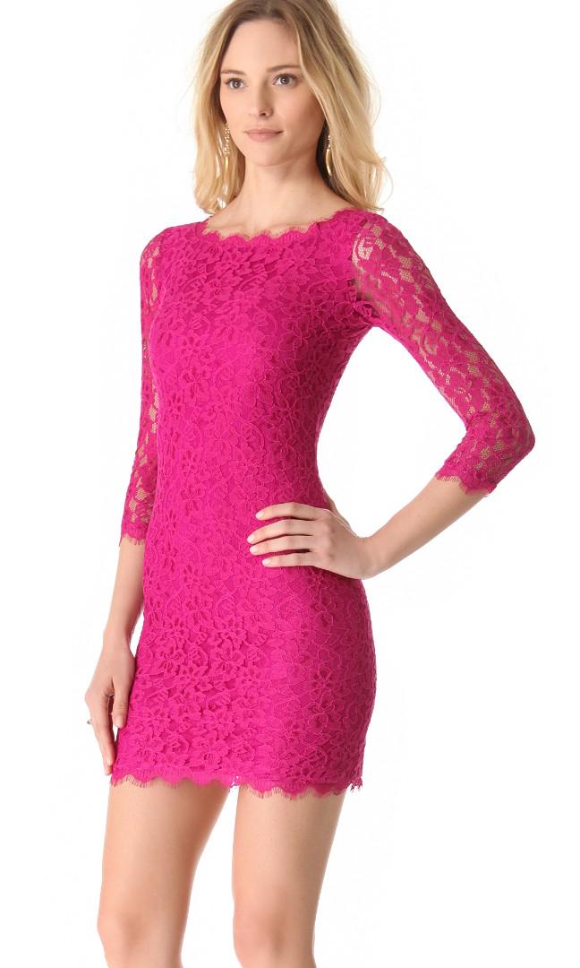 Sheath Lace Dvf Zarita Lace Dress Diane Von Furstenberg DVF Zarita