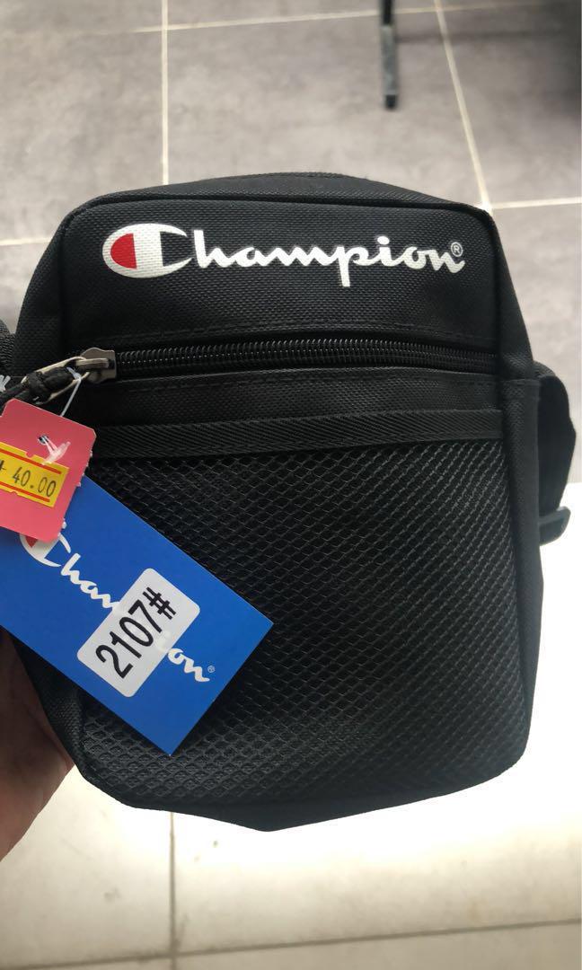 Fake Champion Sling Bag, Men's Fashion 