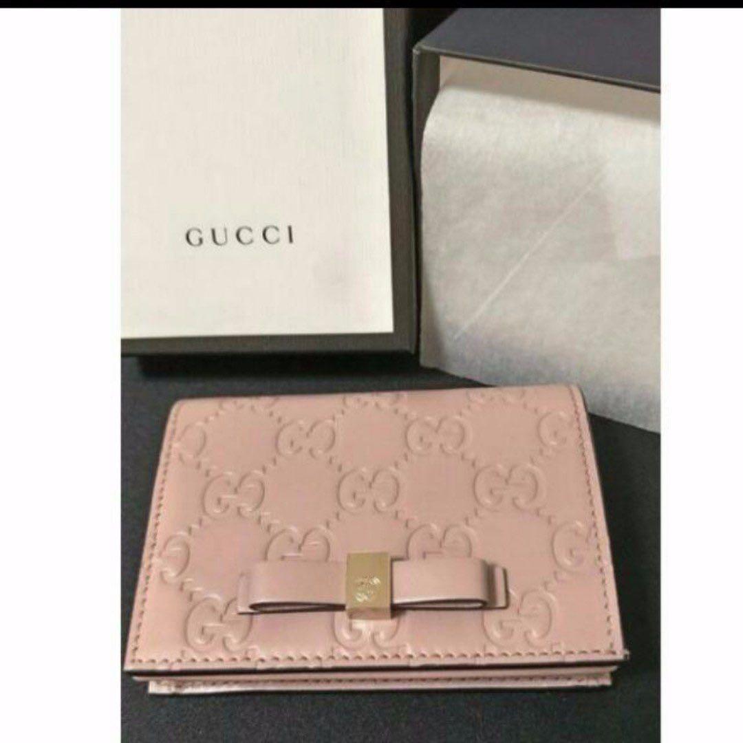 gucci wallet with bow