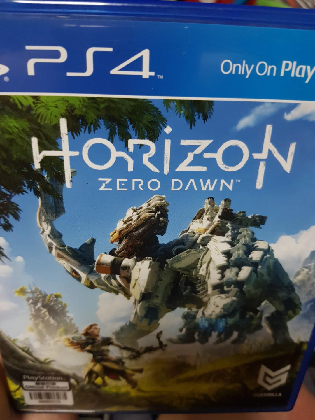 Horizon Zero Dawn Ps4 Toys Games Video Gaming Video Games On Carousell