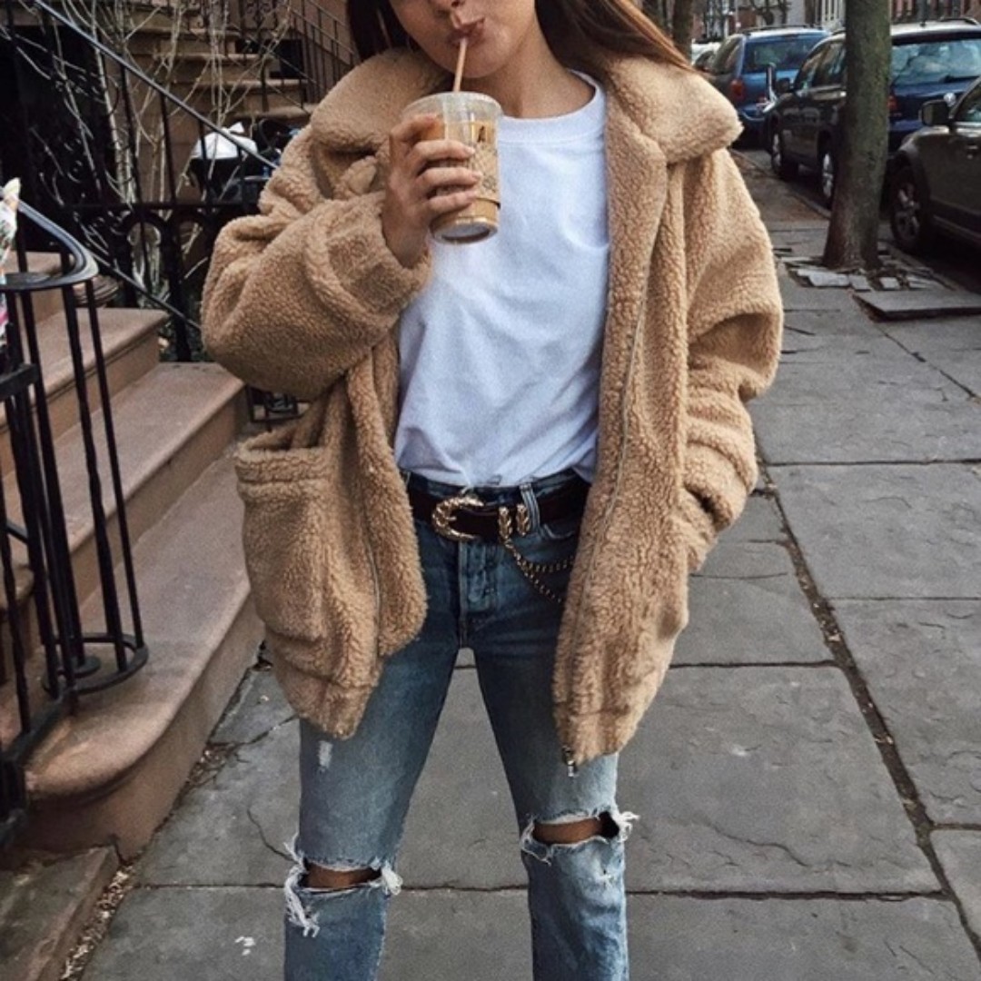 I am gia pixie coat caramel discount