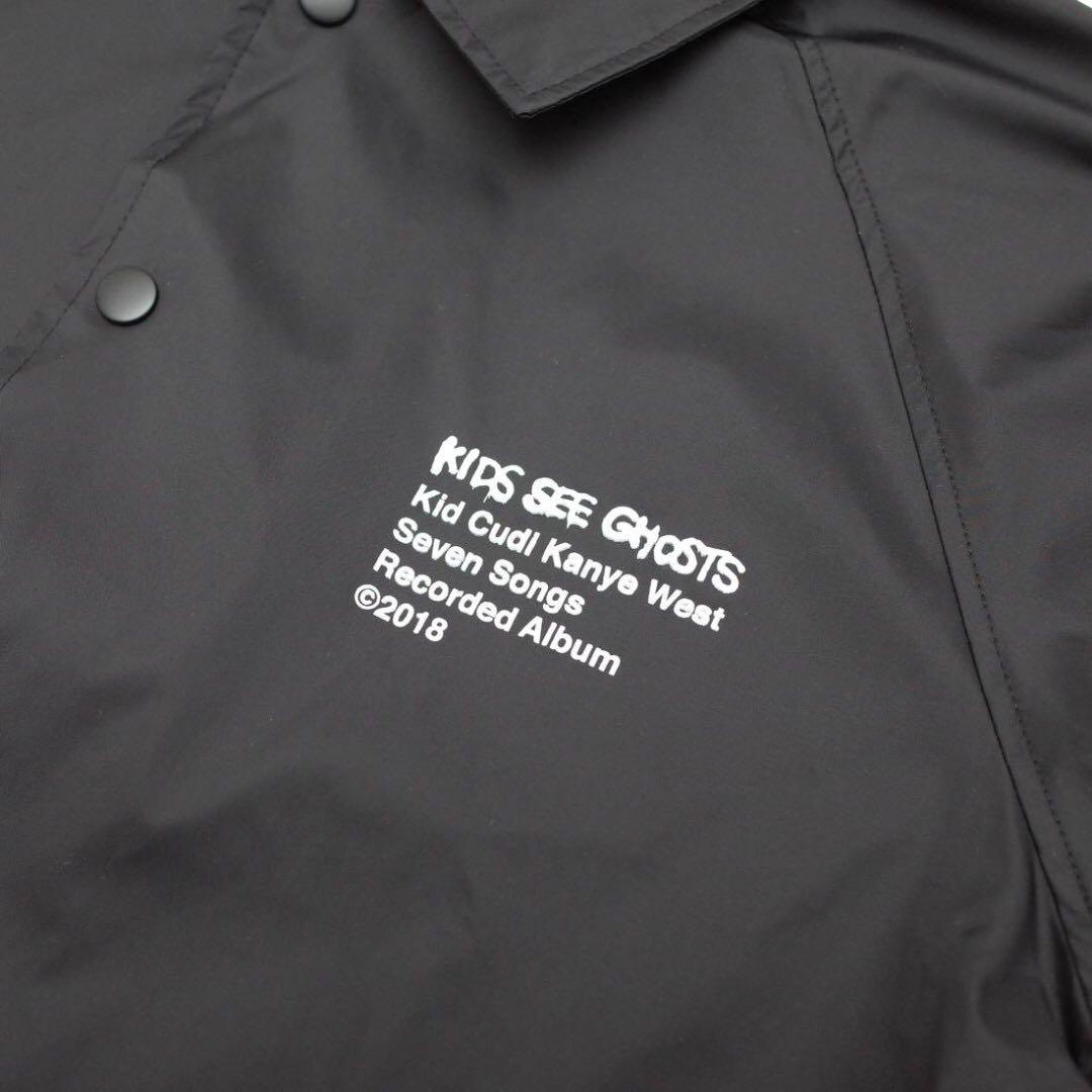 Kids See Ghost Coach Jacket Large Kanye West x Kid Cudi Men s