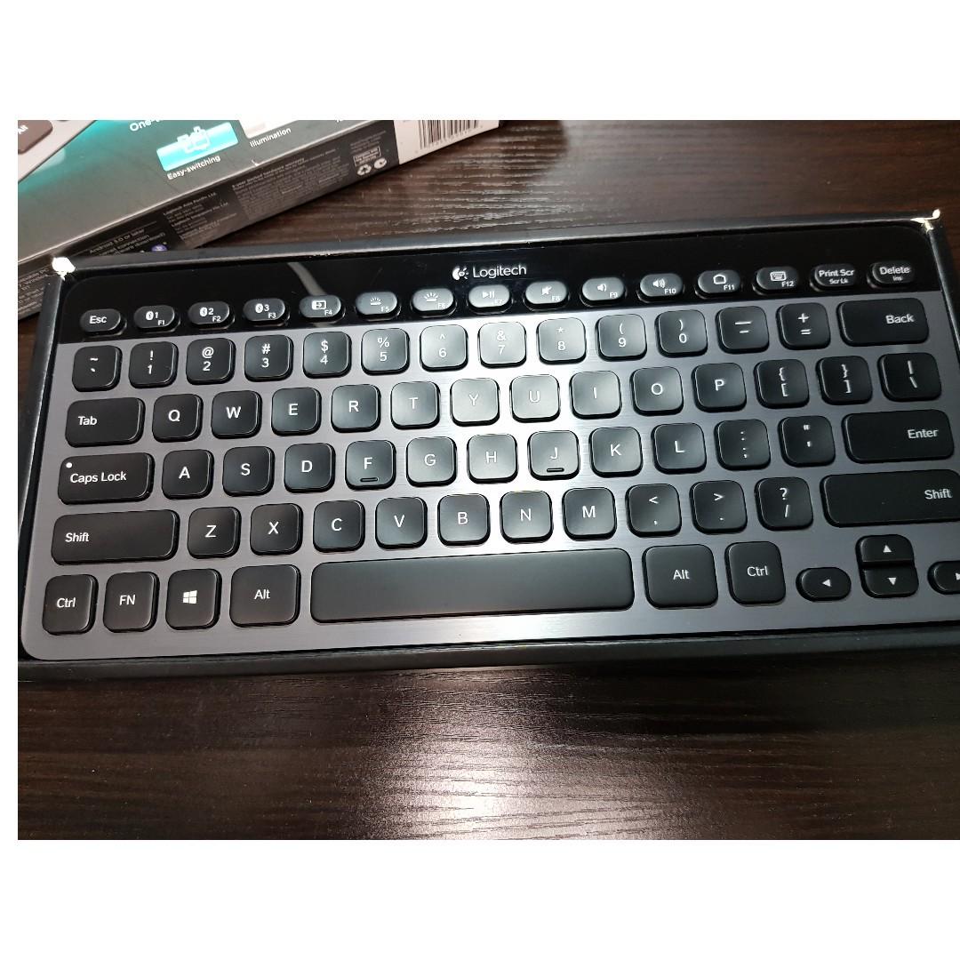 Logitech K810 Bluetooth Illuminated Keyboard, Computers & Tech, Parts & Accessories, Computer