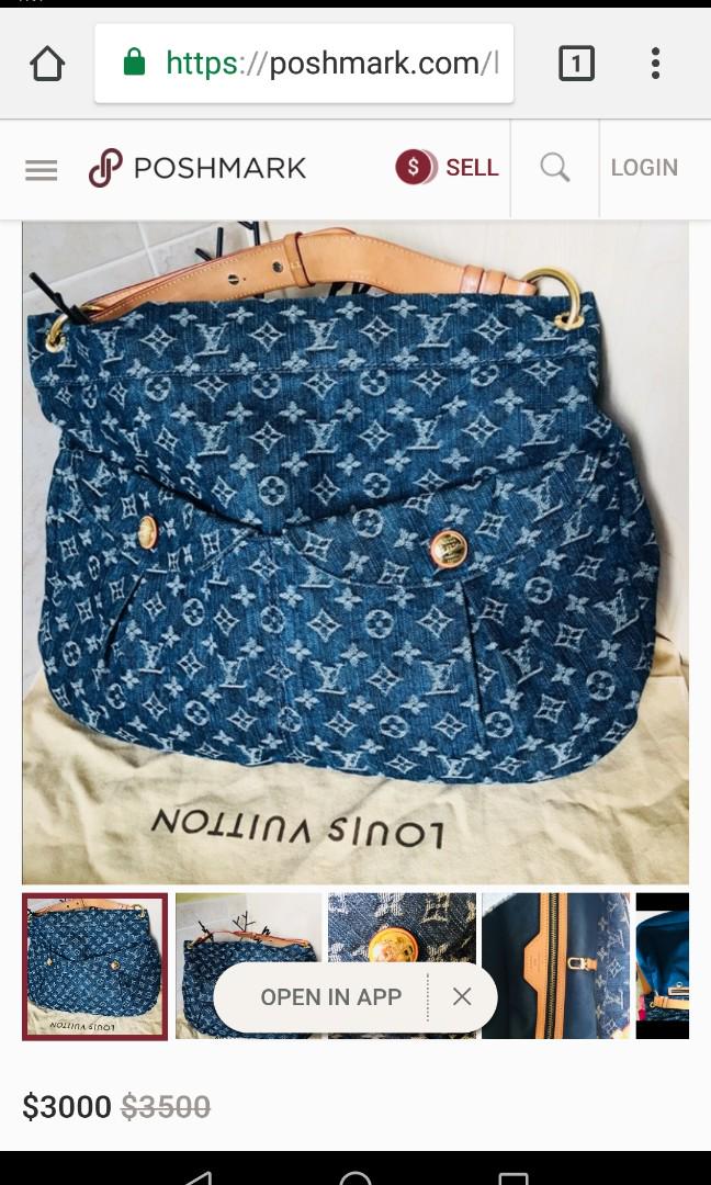 I've searched everywhere for this Louis Vuitton Pleaty Denim Purse but I  can't find a good replica for this bag in this wash, everything I can find  that looks a little like