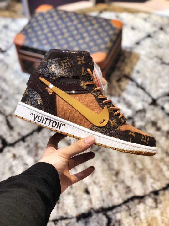 Louis vuitton off white jordan 1 hot sale