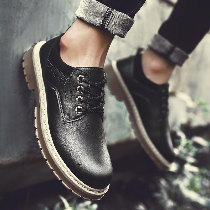 Low cut lace up boots Clearance