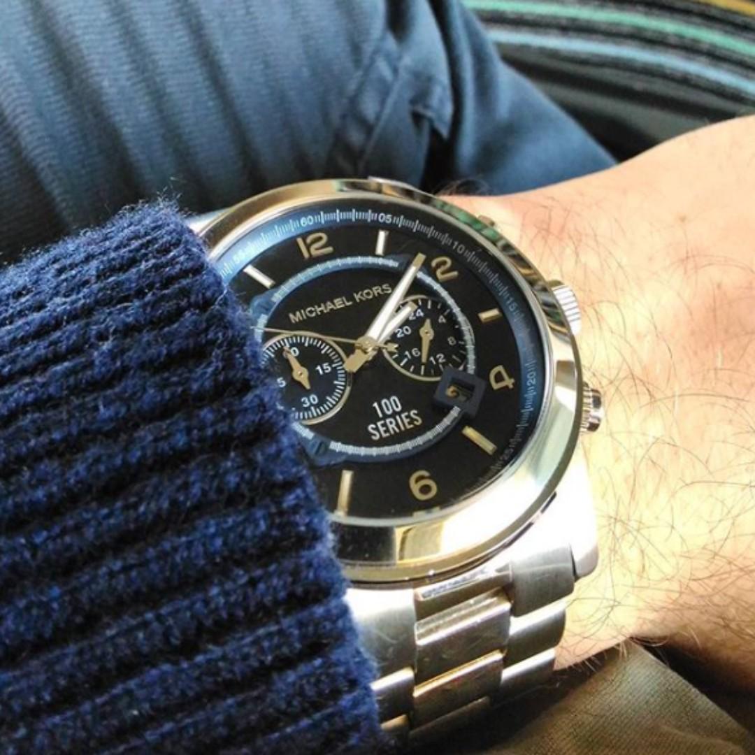 Michael kors watch discount hunger stop oversized runway