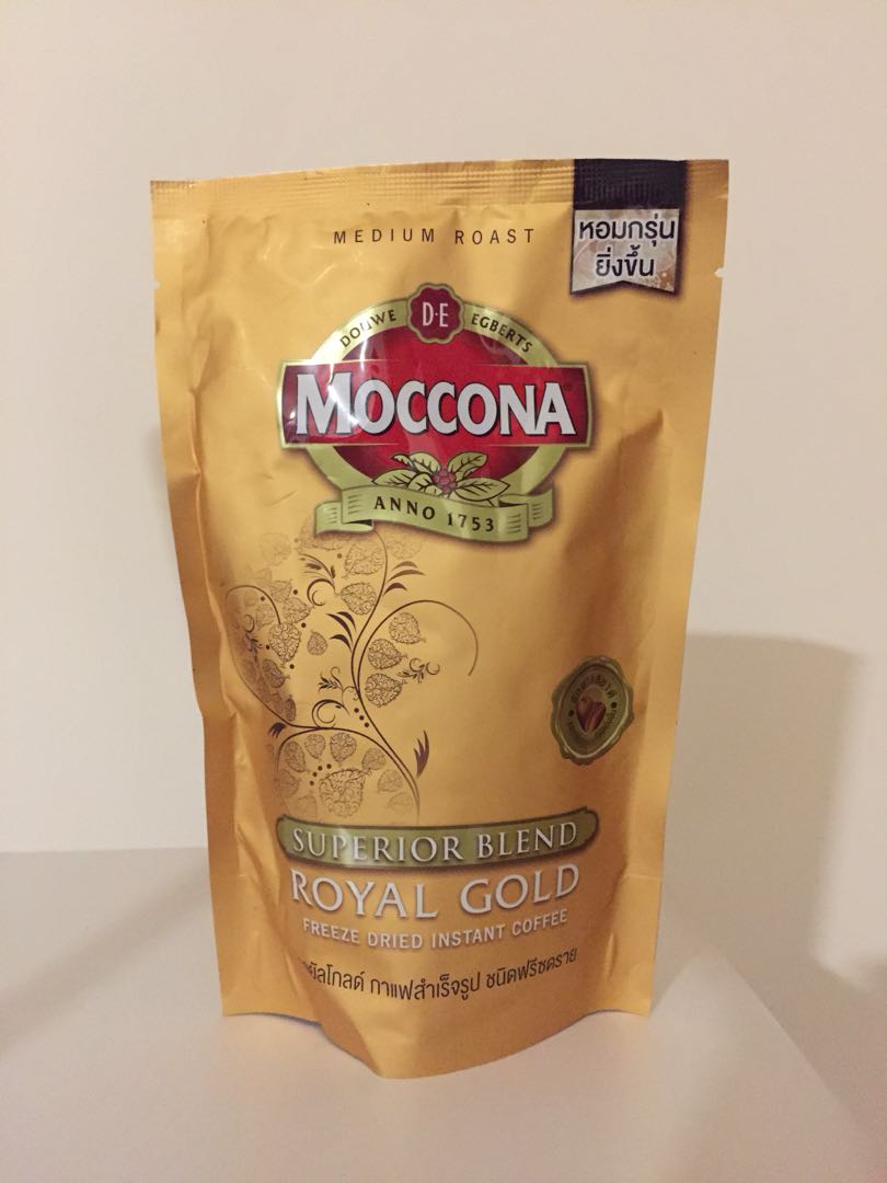 Moccona Superior Blend Royal Gold Freeze Dried Instant Coffee, 嘢食 & 嘢飲 ...