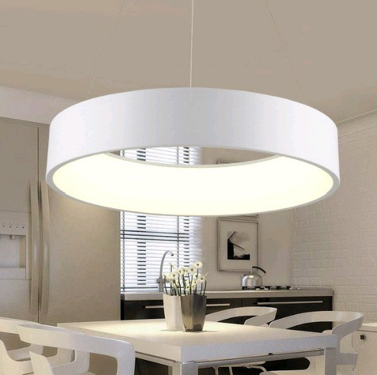 Modern White Led Dining Table Pendant Light Furniture Home Decor Lighting Supplies On Carousell