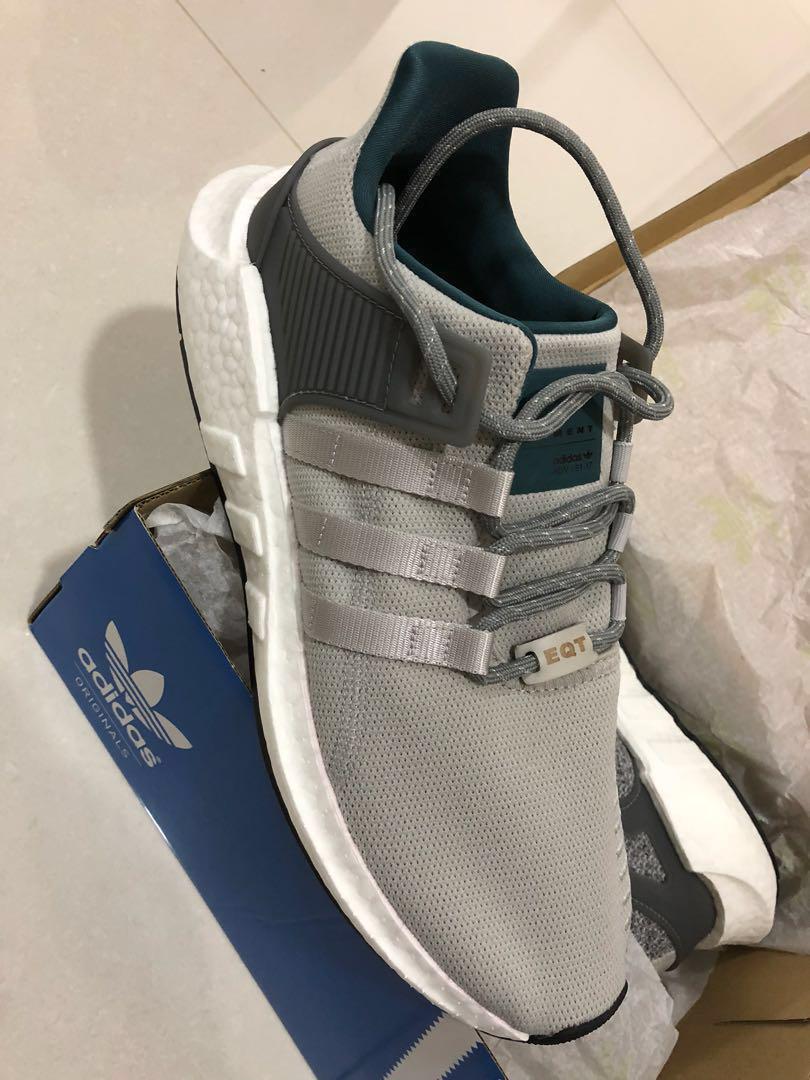 Adidas eqt support 93/17 grey two e amp; grey three store