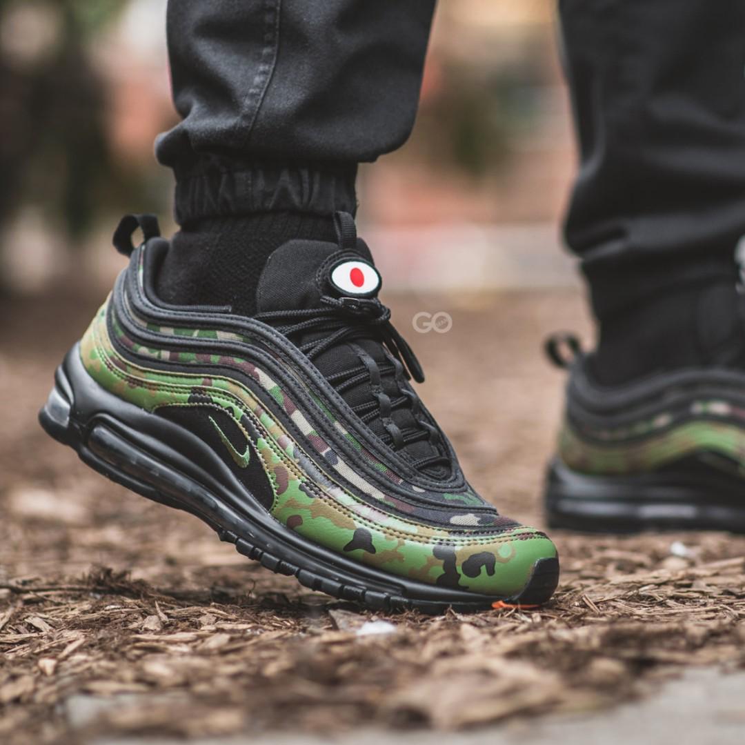 100%新品得価AIR MAX97 PREMIUM QS JAPAN camo エアマックス97 スニーカー