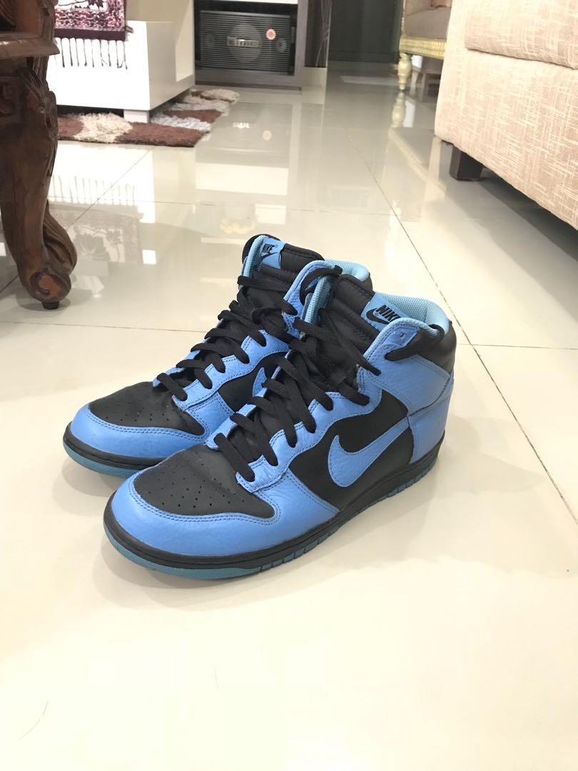 university blue dunks high