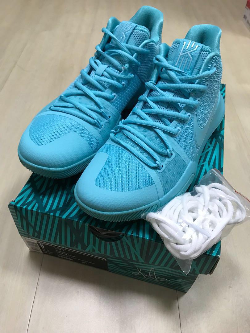Nike Kyrie 3 Basketball Shoes Aqua Tiffany Blue