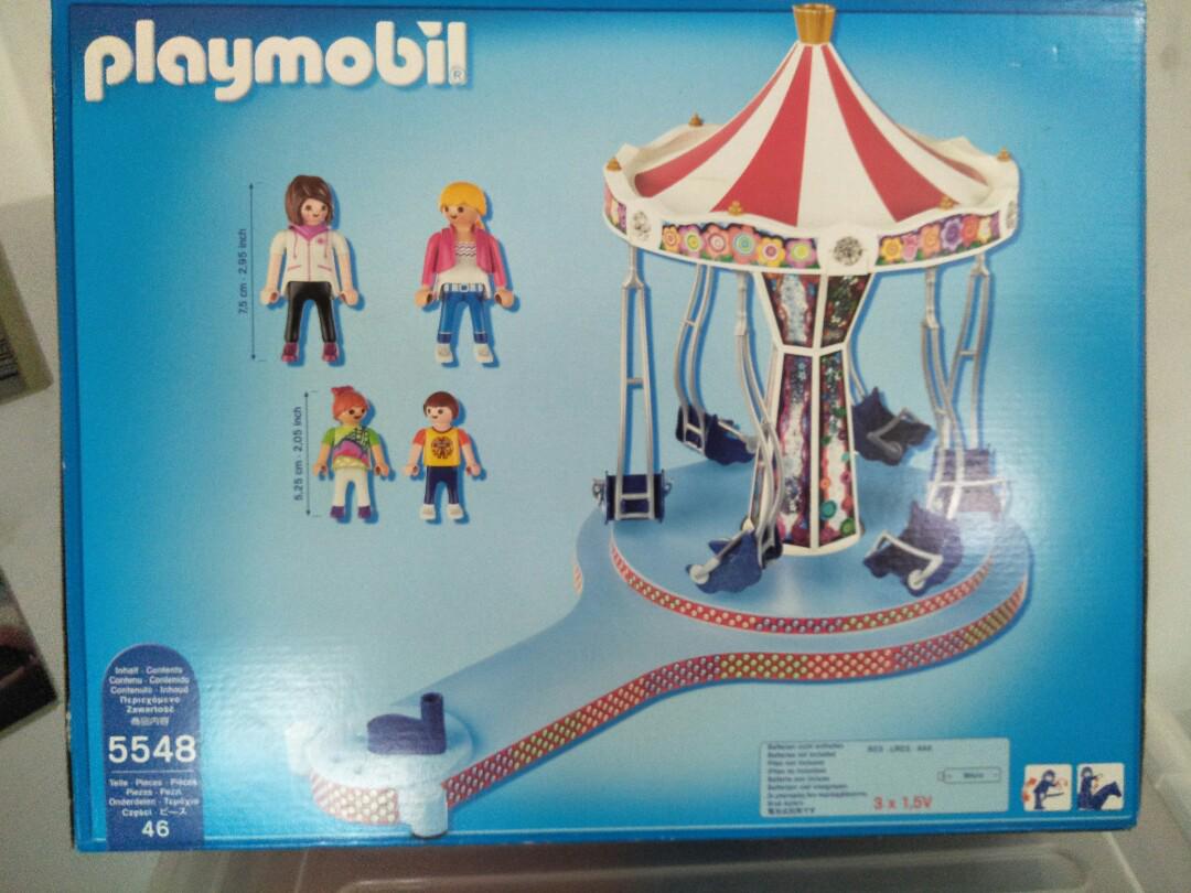 playmobil merry go round