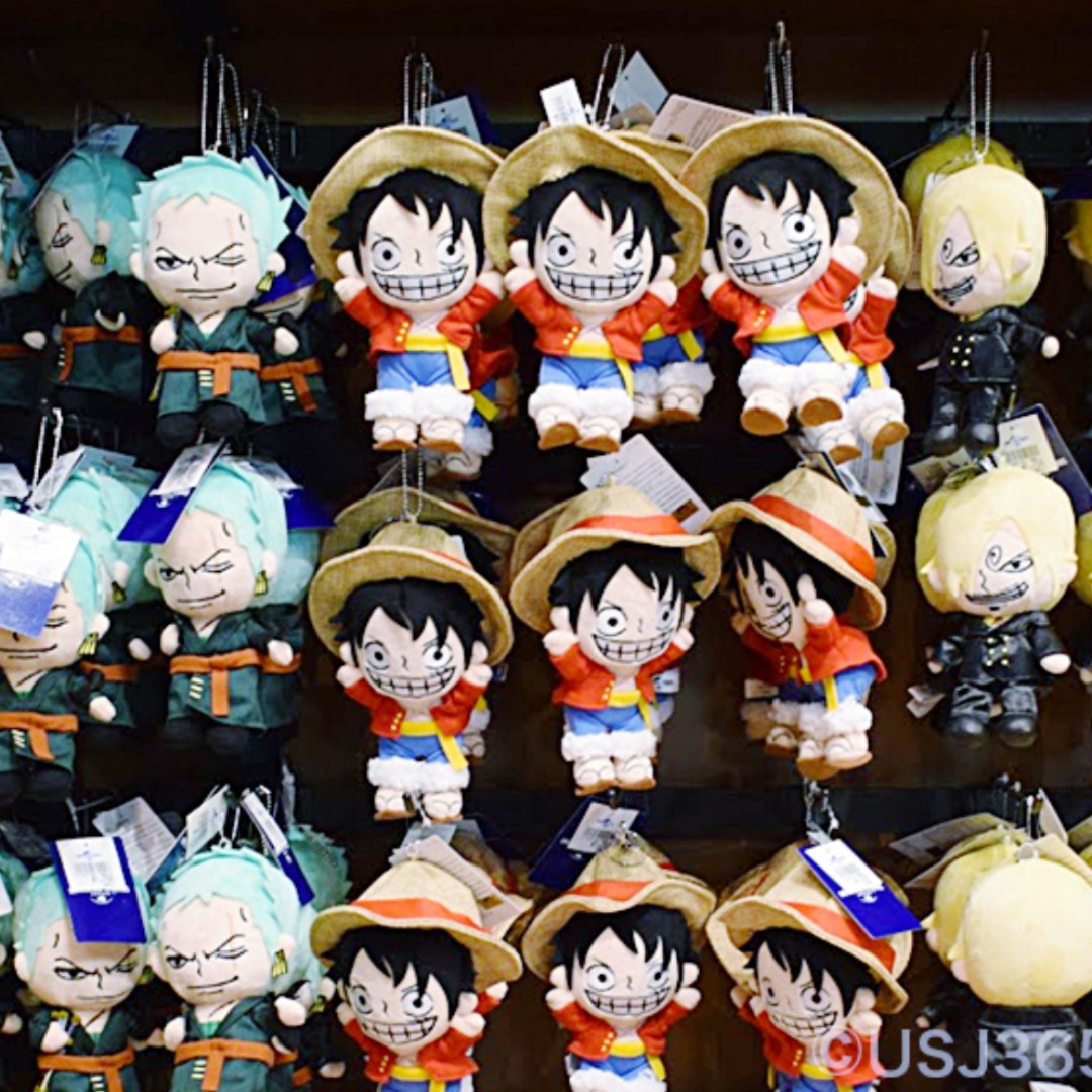 Po Universal Studio Japan One Piece Character Plush Keychain Bulletin Board Preorders On Carousell