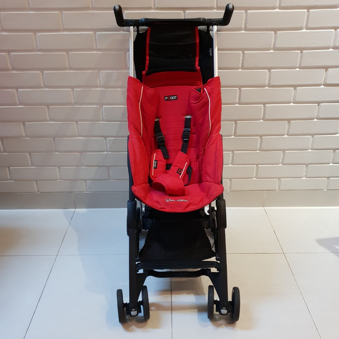 PRELOVED Cocolatte Pockit Gen 5 CL 789 Merah Bayi Anak Kereta
