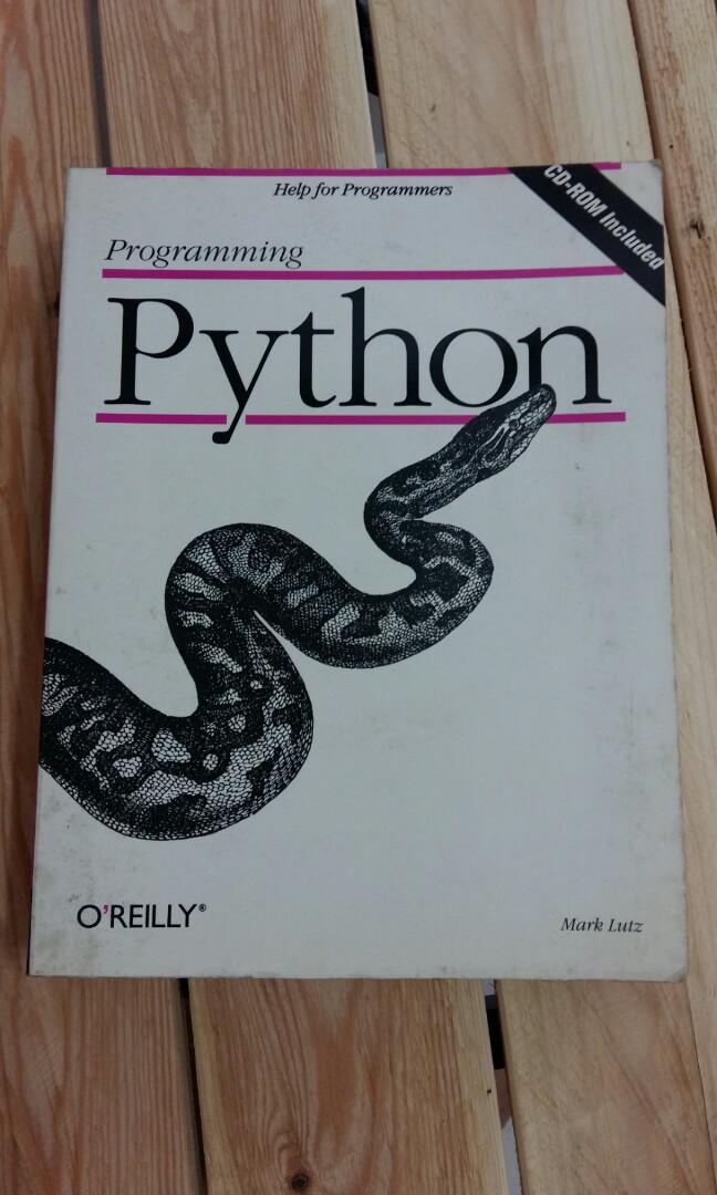 Programming python, Hobbies & Toys, Books & Magazines, Textbooks on ...